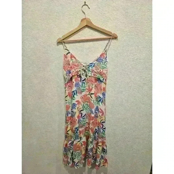 IMPRESSIONS, PRETTY AND PLEASANT FLORAL MIDI sz Small - Picture 2 of 3